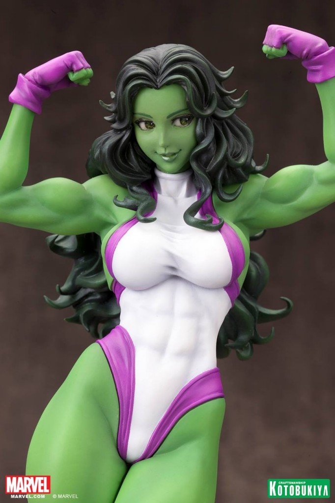She-Hulk Bishoujo Statue from Marvel and Kotobukiya