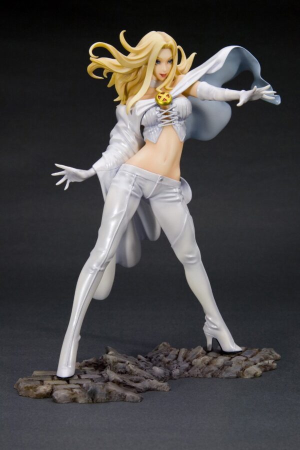 X-Men Emma Frost White Queen Bishoujo Statue from Kotobukiya and Marvel