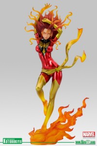 Dark Phoenix Bishoujo Statue from Kotobukiya and Marvel