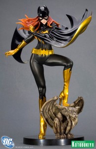 Batgirl Black Costume Bishoujo Statue from Kotobukiya and DC Comics