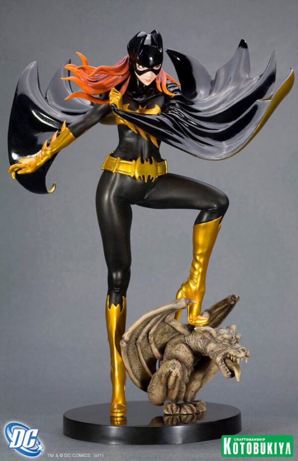 Batgirl Black Costume Bishoujo Statue from Kotobukiya and DC Comics