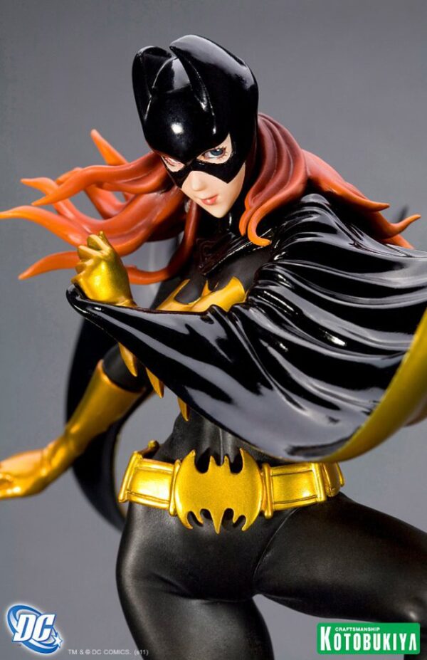 Batgirl Black Costume Bishoujo Statue from Kotobukiya and DC Comics