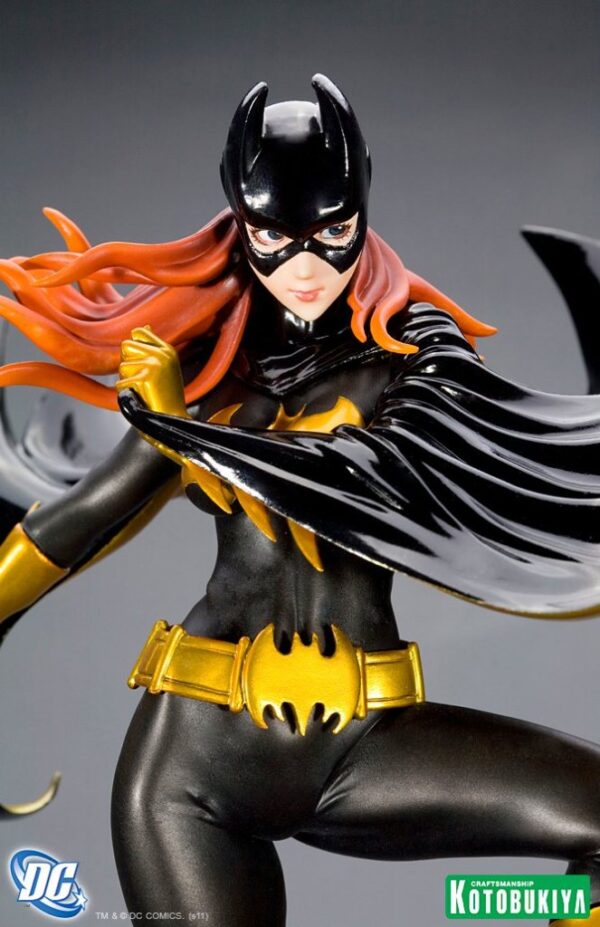 Batgirl Black Costume Bishoujo Statue from Kotobukiya and DC Comics