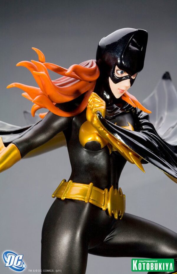 Batgirl Black Costume Bishoujo Statue from Kotobukiya and DC Comics