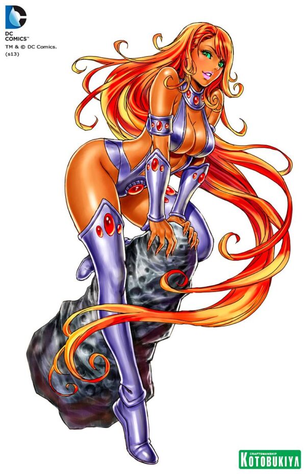 Starfire Bishoujo Statue Illustration by Shunya Yamashita