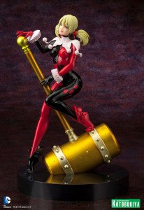 Harley Quinn Unmasked 2013 Convention Exclusive Bishoujo Statue from Kotobukiya and DC Comics