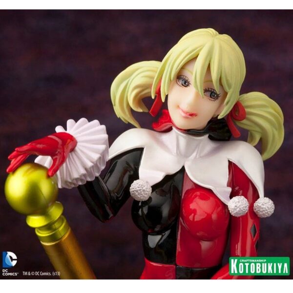 Harley Quinn Unmasked 2013 Convention Exclusive Bishoujo Statue from Kotobukiya and DC Comics