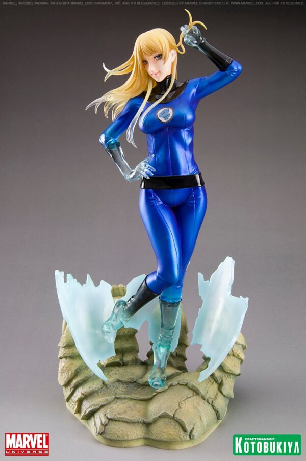 Fantastic Four Invisible Woman Bishoujo Statue from Kotobukiya and Marvel