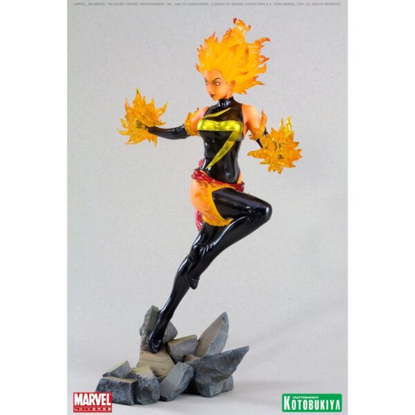 Ms. Marvel Carol Danvers Binary Version Bishoujo Statue from Kotobukiya and Marvel