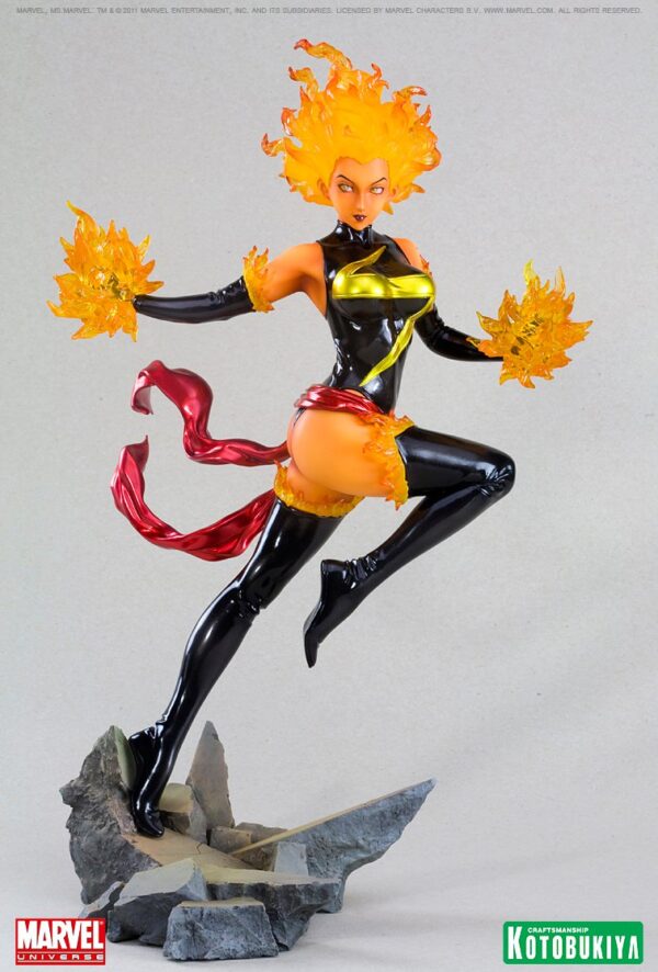 Ms. Marvel Binary Version Bishoujo Statue from Kotobukiya and Marvel