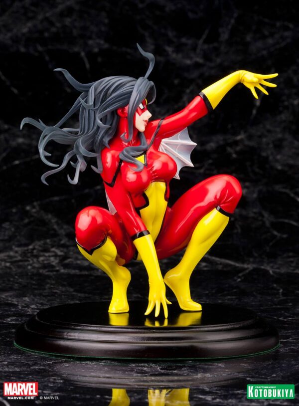 Spider Woman Bishoujo Statue from Kotobukiya and Marvel