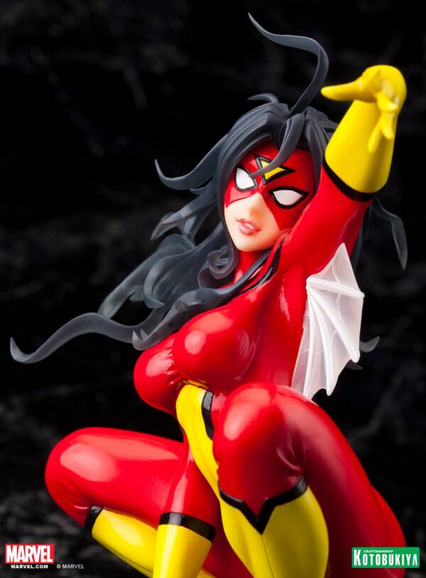 Spider Woman Bishoujo Statue from Kotobukiya and Marvel