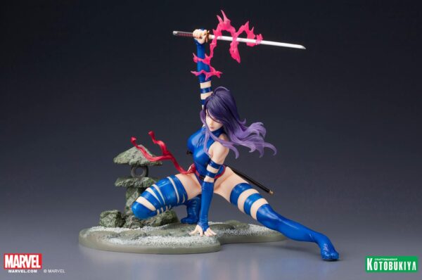 Psylocke Classic X-Men Era SDCC 2014 Exclusive Bishoujo Statue from Kotobukiya and Marvel