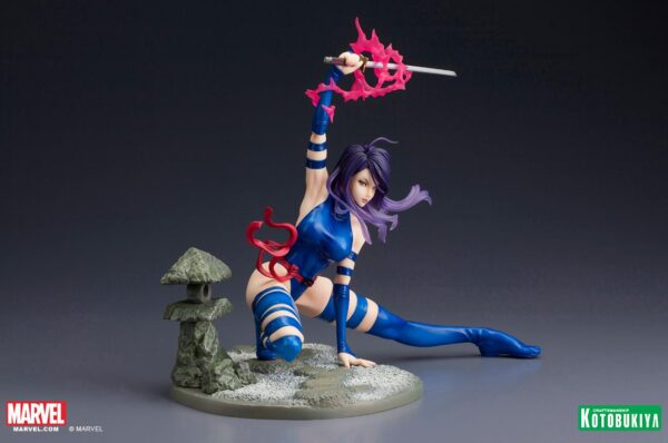 Psylocke Classic X-Men Era SDCC 2014 Exclusive Bishoujo Statue from Kotobukiya and Marvel