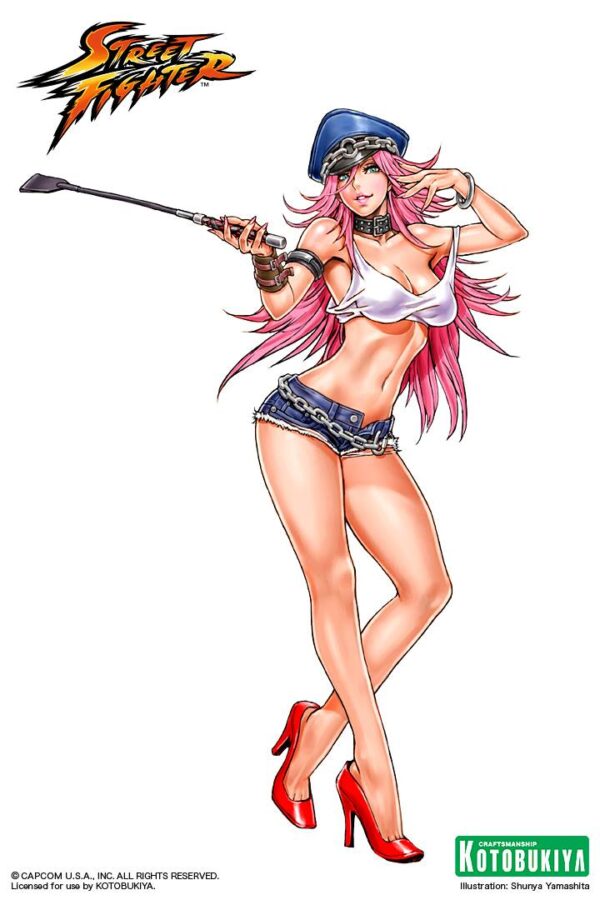 Street Fighter Poison Bishoujo Statue Illustration by Shunya Yamashita