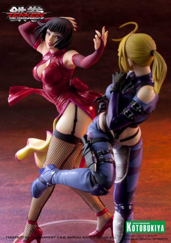 Tekken Tag Tournament 2 Anna Williams and Nina Williams Bishoujo Statues from Kotobukiya