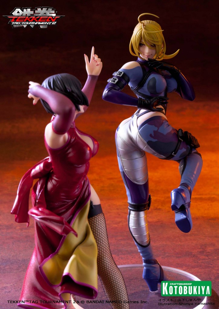 Tekken Tag Tournament 2 Anna Williams and Nina Williams Bishoujo Statues from Kotobukiya
