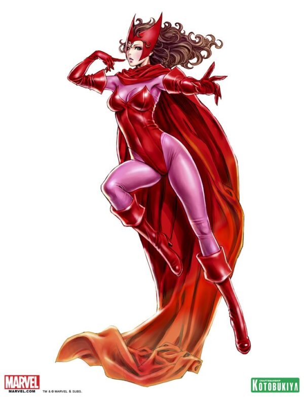 Scarlet Witch Bishoujo Statue Illustration by Shunya Yamashita