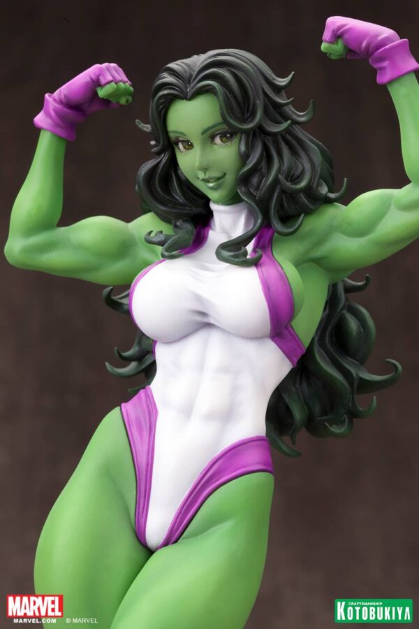 She-Hulk Bishoujo Statue from Kotobukiya and Marvel