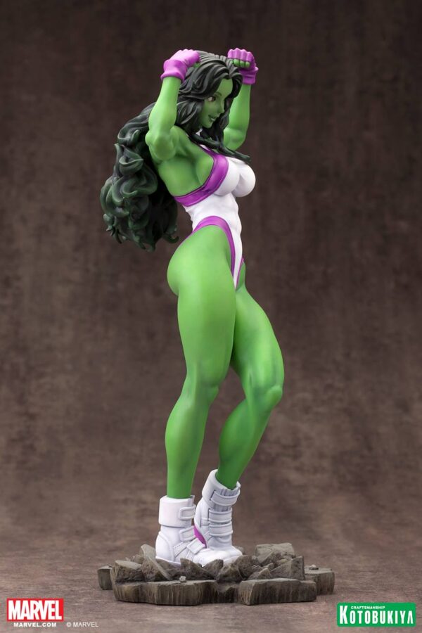 She-Hulk Bishoujo Statue from Kotobukiya and Marvel