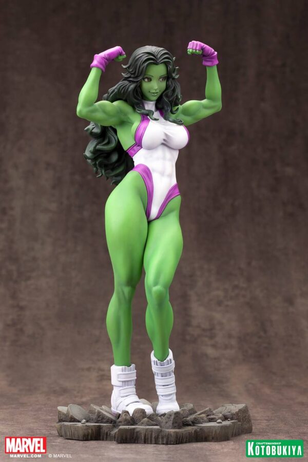 She-Hulk Bishoujo Statue from Kotobukiya and Marvel