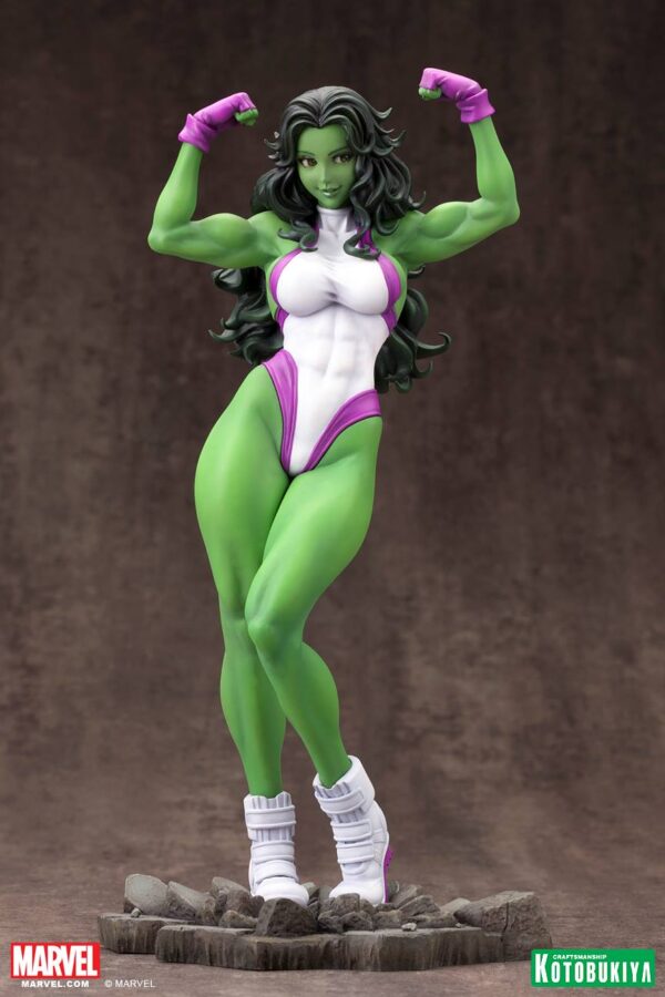 She-Hulk Bishoujo Statue from Kotobukiya and Marvel