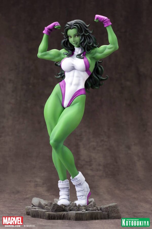 She-Hulk Bishoujo Statue from Kotobukiya and Marvel