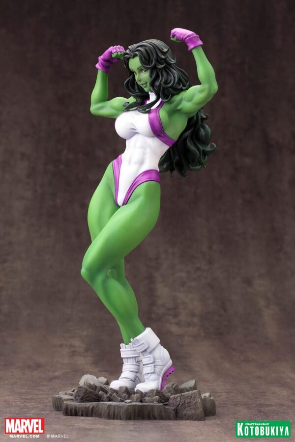 She-Hulk Bishoujo Statue from Kotobukiya and Marvel