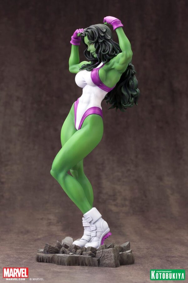 She-Hulk Bishoujo Statue from Kotobukiya and Marvel