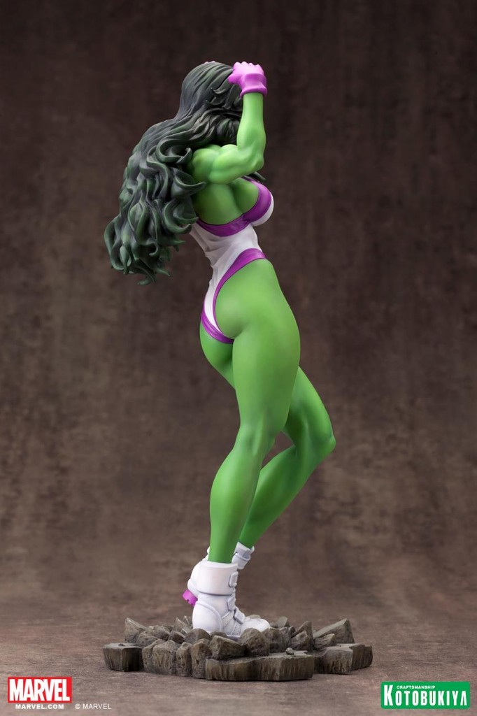 She-Hulk Bishoujo Statue from Marvel and Kotobukiya