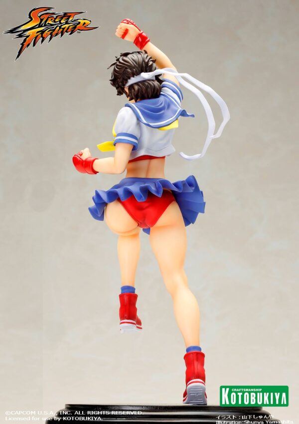 Street Fighter Sakura Bishoujo Statue from Kotobukiya