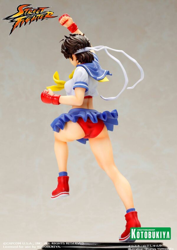 Street Fighter Sakura Bishoujo Statue from Kotobukiya