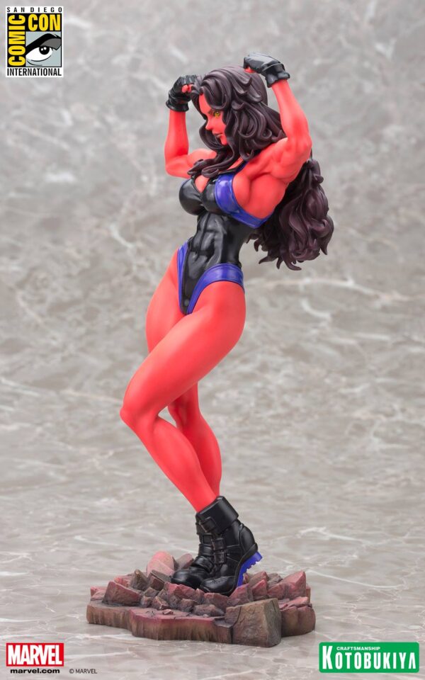 Red She-Hulk Bishoujo Statue SDCC 2015 Exclusive from Kotobukiya and Marvel