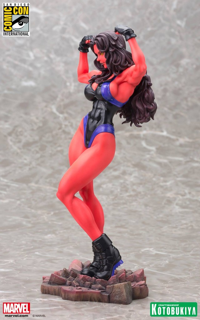 Red She-Hulk Bishoujo Statue 2015 SDCC Exclusive from Marvel and Kotobukiya