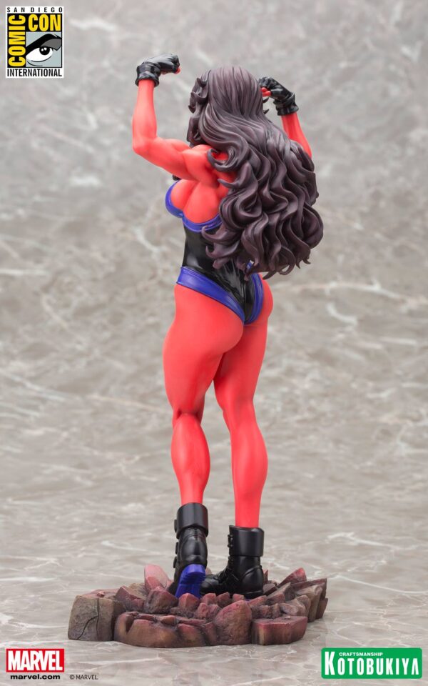 Red She-Hulk Bishoujo Statue SDCC 2015 Exclusive from Kotobukiya and Marvel