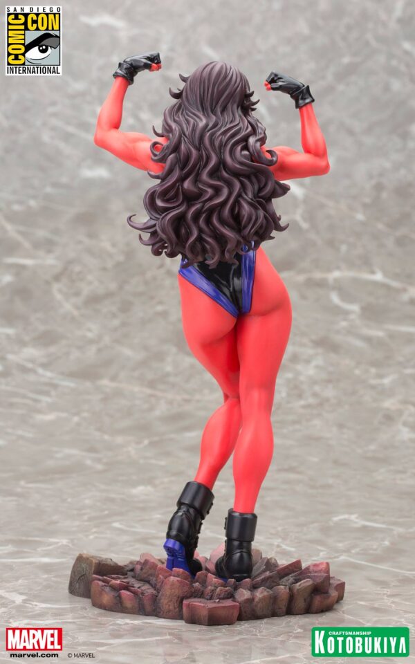 Red She-Hulk Bishoujo Statue SDCC 2015 Exclusive from Kotobukiya and Marvel