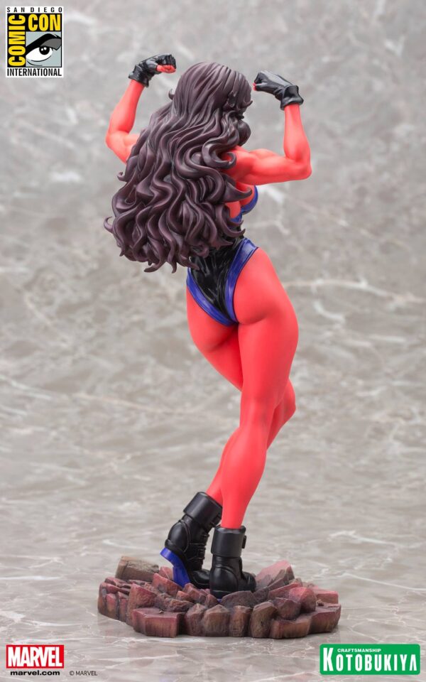 Red She-Hulk Bishoujo Statue SDCC 2015 Exclusive from Kotobukiya and Marvel