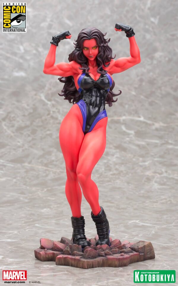 Red She-Hulk Bishoujo Statue SDCC 2015 Exclusive from Kotobukiya and Marvel