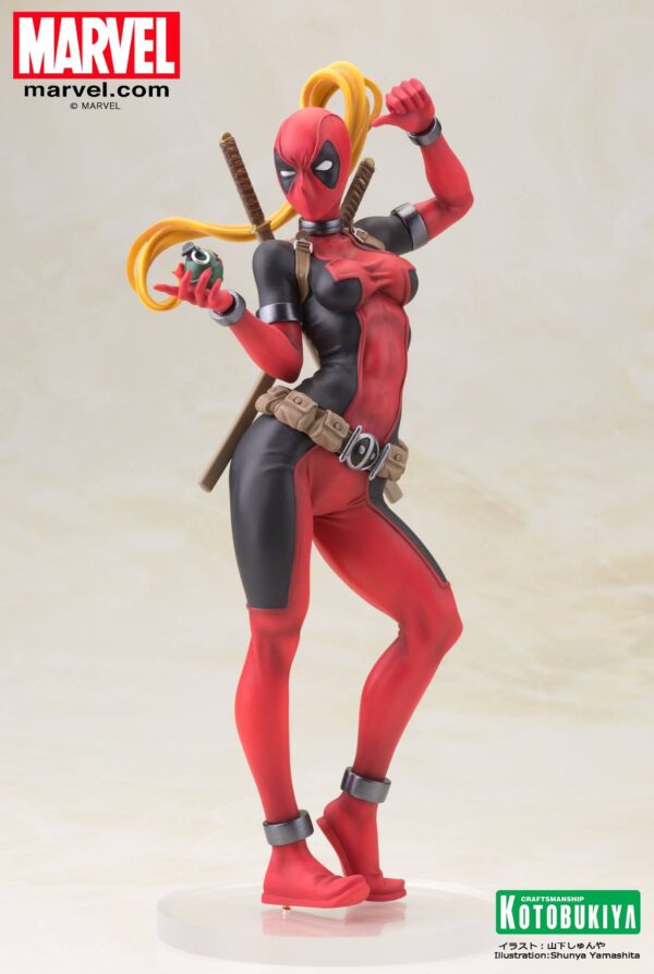 Lady Deadpool Bishoujo Statue from Marvel and Kotobukiya