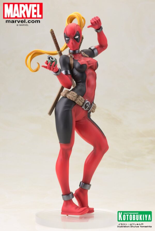 Lady Deadpool Bishoujo Statue from Marvel and Kotobukiya