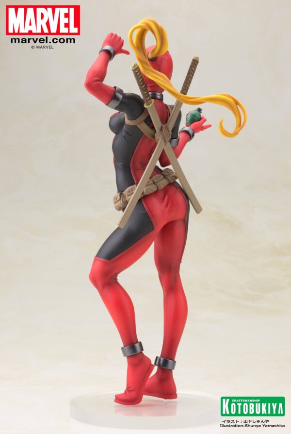 Lady Deadpool Bishoujo Statue from Marvel and Kotobukiya