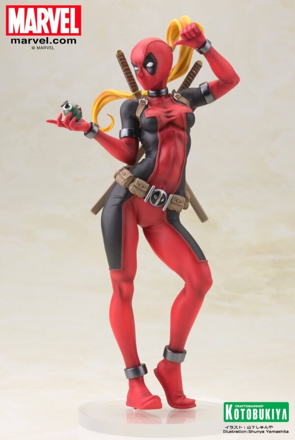 Lady Deadpool Bishoujo Statue from Marvel and Kotobukiya