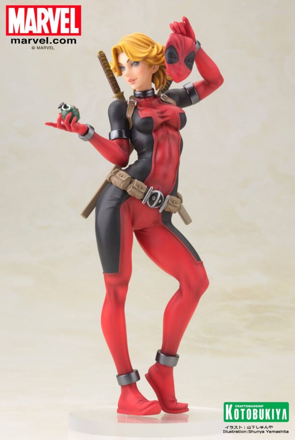 Lady Deadpool Bishoujo Statue from Marvel and Kotobukiya