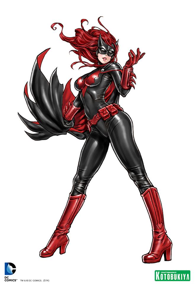 Batwoman Bishoujo Statue Illustration from DC Comics and Kotobukiya