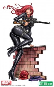 Black Widow Covert Ops Bishoujo Statue Illustration by Shunya Yamashita
