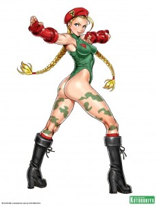 Street Fighter Cammy Bishoujo Statue Illustration by Shunya Yamashita