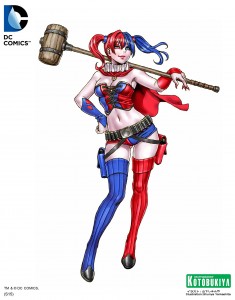 Harley Quinn New 52 Version Bishoujo Statue Illustration by Shunya Yamashita