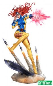 X-Men Jean Grey Bishoujo Statue illustration by Shunya Yamashita