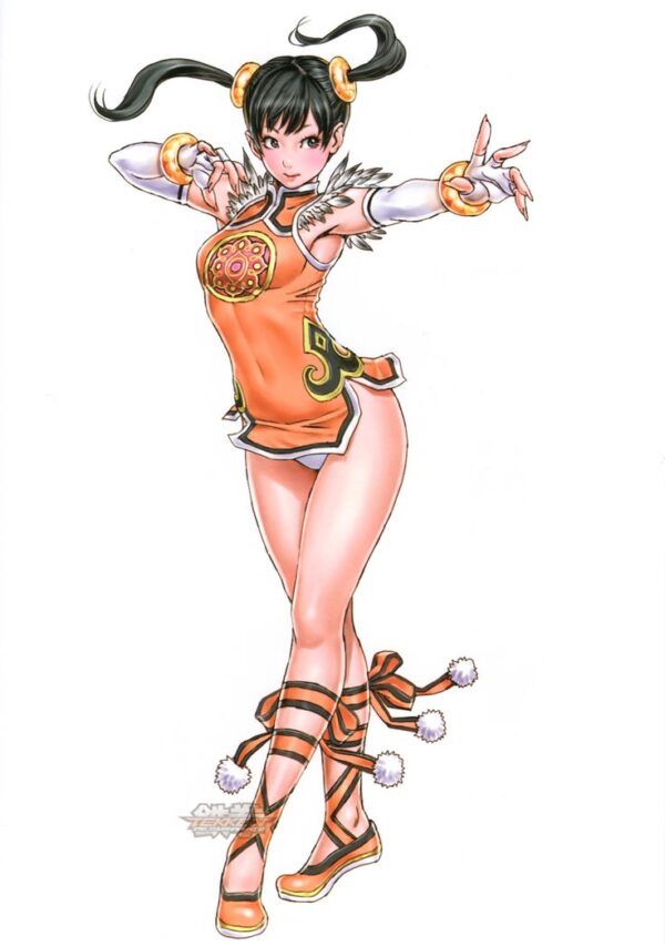 Tekken Tag Tournament 2 Ling Xiaoyu Bishoujo Statue Illustration by Shunya Yamashita