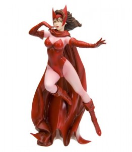 Scarlet Witch Bishoujo Statue from Kotobukiya and Marvel
